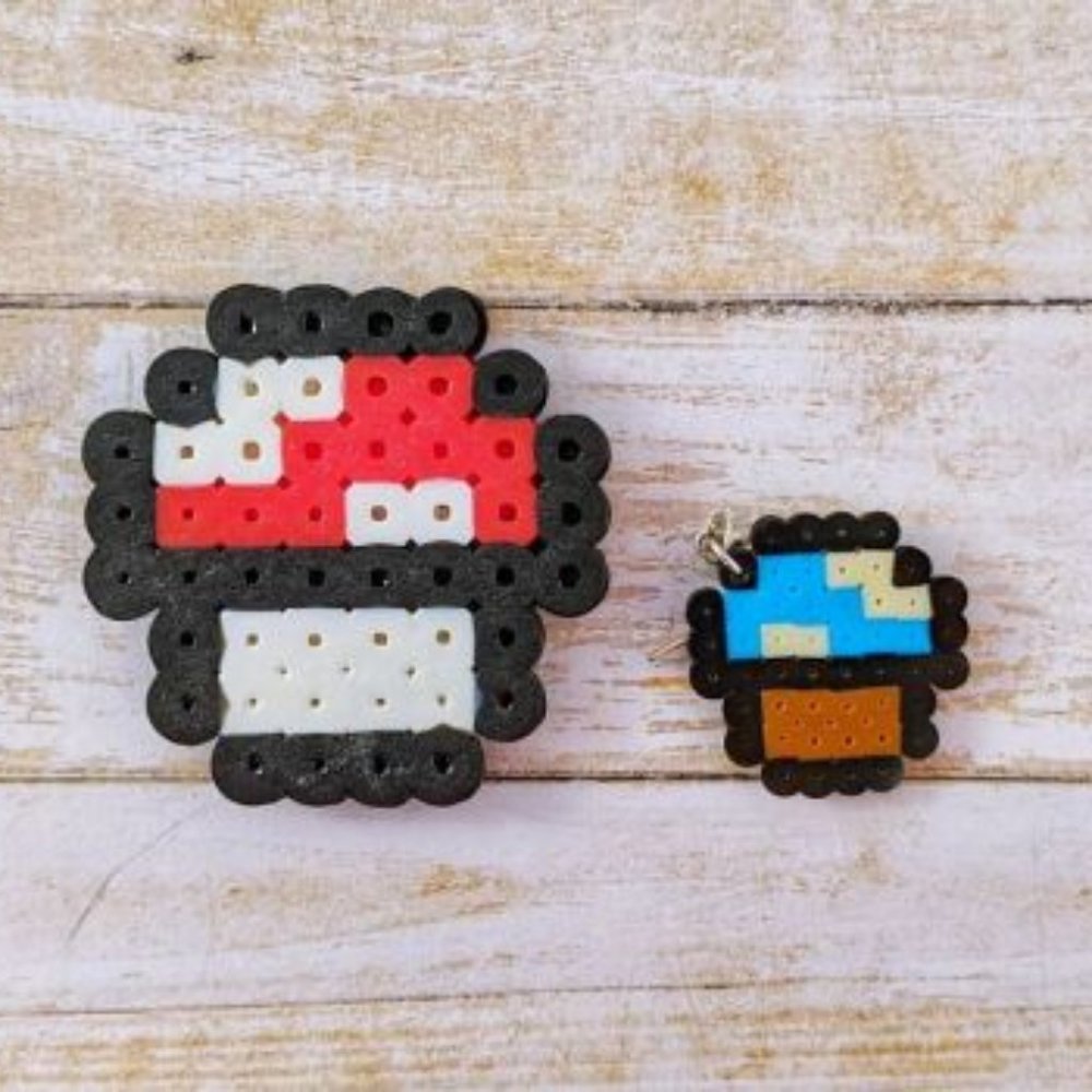 mushroom fuse beads